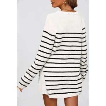 MEROKEETY Women’s Stylish Sweater Lounge Set - Ivory