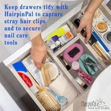 HairpinPal: Ultimate Magnetic Bobby Pin Holder for Easy Organization