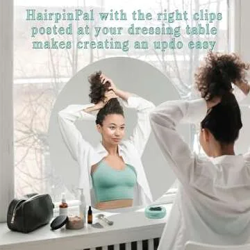 HairpinPal: Ultimate Magnetic Bobby Pin Holder for Easy Organization