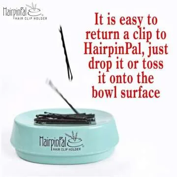 HairpinPal: Ultimate Magnetic Bobby Pin Holder for Easy Organization
