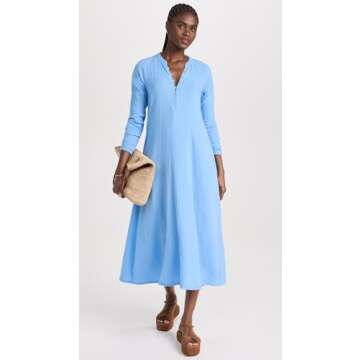 XIRENA Women's Tabitha Dress, Sea Spring, Blue, XS