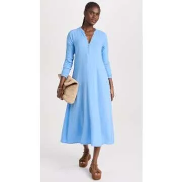 XIRENA Women's Tabitha Dress, Sea Spring, Blue, XS