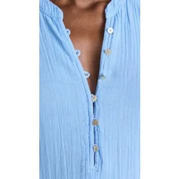 XIRENA Women's Tabitha Dress, Sea Spring, Blue, XS