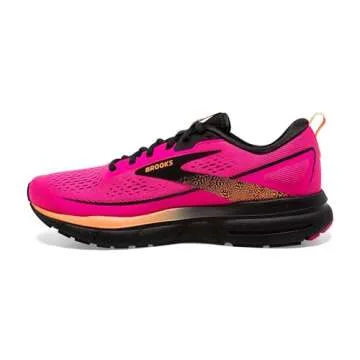 Brooks Women’s Trace 3 Running Shoes - Pink Glo/Black/Orange