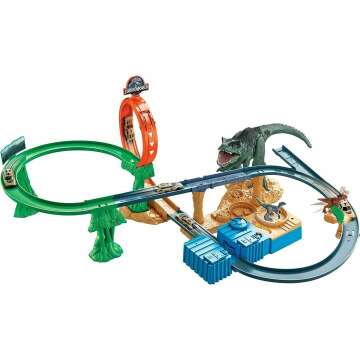 Jurassic World Hot Wheels Clash ‘N Crash Track Set