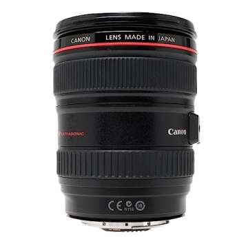 Canon EF 24-105mm f/4 L is USM Lens for Canon EOS SLR Cameras - White Box (Bulk Packaging)