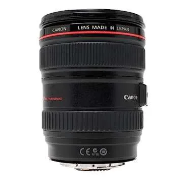 Canon EF 24-105mm f/4 L is USM Lens for Canon EOS SLR Cameras - White Box (Bulk Packaging)