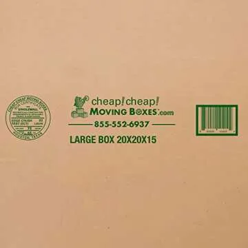 Durable Large Moving Boxes Pack of 12 with Handles