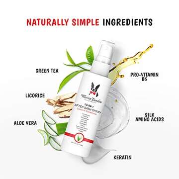 Warren London - 10-in-1 After Bath Spray and Leave-In Conditioner for Dogs and Cats, Removes and Prevents Tangles, Matts and Promotes a Shiny, Great Smelling Coat - 4 Fl. Oz