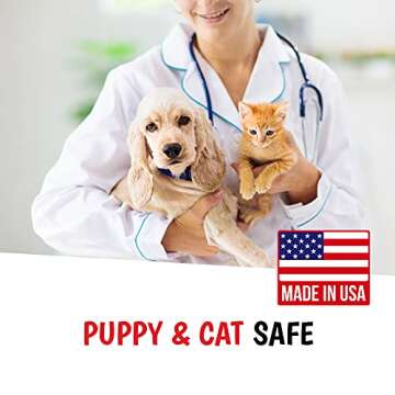 Warren London - 10-in-1 After Bath Spray and Leave-In Conditioner for Dogs and Cats, Removes and Prevents Tangles, Matts and Promotes a Shiny, Great Smelling Coat - 4 Fl. Oz