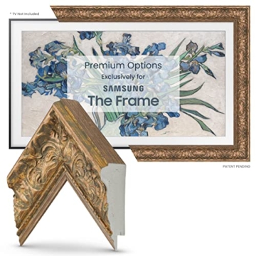 Frame My TV Deco TV Frames - Tuscan Copper 55" for Samsung The Frame TV