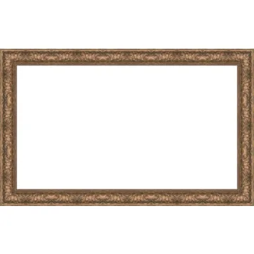 Frame My TV Deco Frames - Tuscan Copper for Samsung TVs