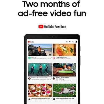 SAMSUNG Galaxy Tab A7 Lite 8.7" 32GB WiFi Android Tablet, Compact, Portable, Slim Design, Kid Friendly, Sturdy Metal Frame, Expandable Storage, Long Lasting Battery, US Version, 2021, Silver