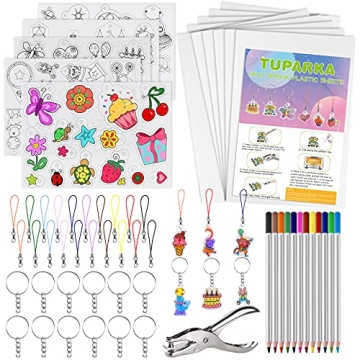 TUPARKA Heat Shrink Art Kit for Creative Fun
