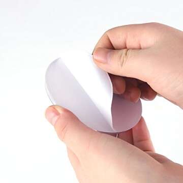 CCINEE 988 Pieces 5mm -100mm Black Wiggle Googly Eyes with Self-Adhesive for Craft and Sewing