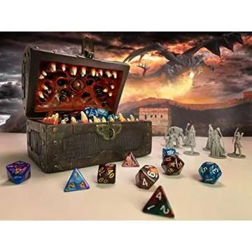Galdor's Guild Mimic Dice Chest with Free Lock & Key