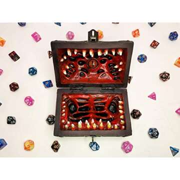 Galdor's Guild Mimic Dice Chest with Free Lock & Key