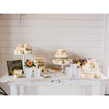 Fasmov 30 Pack Reusable Plastic Tumblers for Events