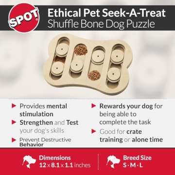 Interactive Dog Puzzle Toy to Boost IQ & Eliminate Boredom