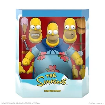 Super7 King-Size Homer - Collectible Simpsons Action Figure