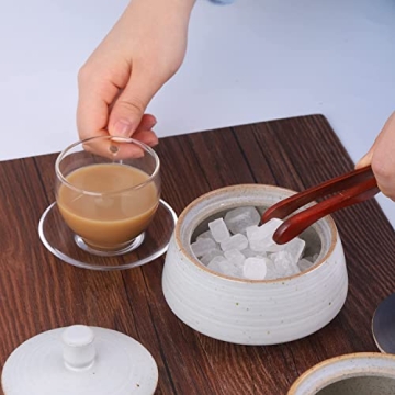 Amoysanli Retro Ceramic Canister Vintage Kitchen Storage