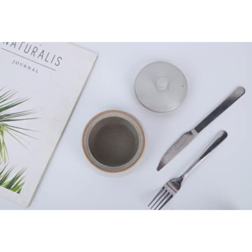 Amoysanli Retro Ceramic Canister Vintage Kitchen Storage