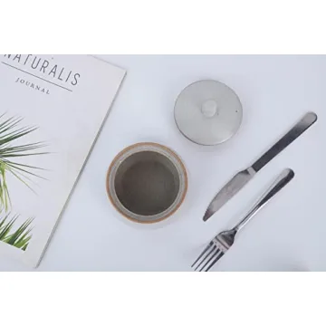 Amoysanli Retro Ceramic Canister Vintage Kitchen Storage