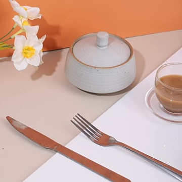 Amoysanli Retro Ceramic Canister Vintage Kitchen Storage