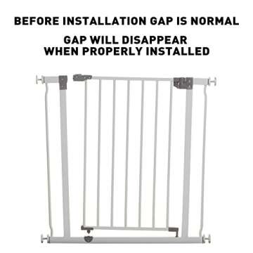 Dreambaby Liberty Safety Gate - Easy Installation with Extension