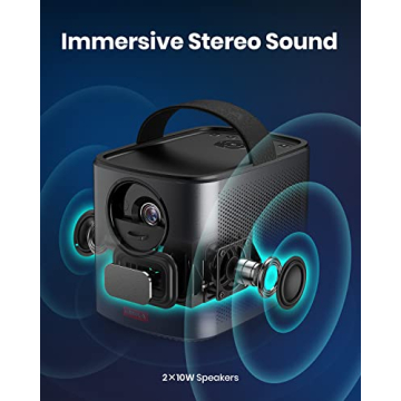 NEBULA by Anker Mars II Pro: 500 ANSI Lumen Portable Projector