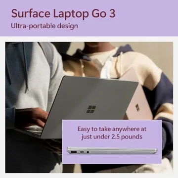 Microsoft Surface Laptop Go 3 - Lightweight & Touchscreen Laptop
