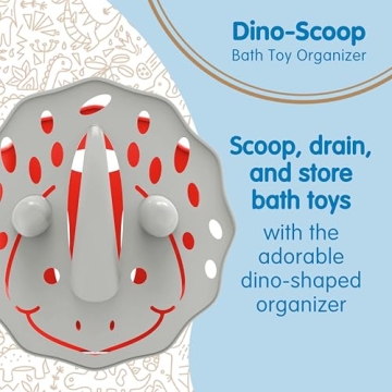 Dr. Brown’s Dino Bath Toy Organizer for Toddlers