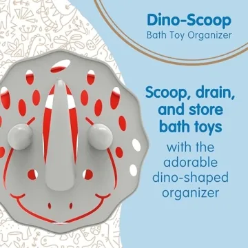 Dr. Brown’s Dino Bath Toy Organizer for Toddlers