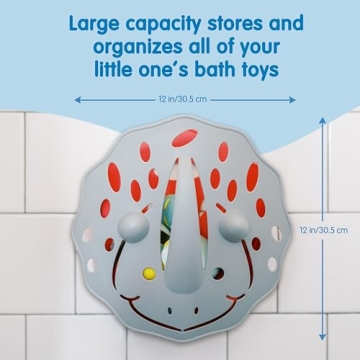 Dr. Brown’s Dino Bath Toy Organizer for Toddlers