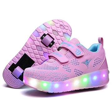 NSASY Light-Up Skate Shoes for Kids - Fun, Stylish, and Functional Roller Sneakers
