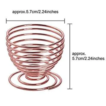 LanMa Rose Gold Beauty Sponge Holder 2-Pack