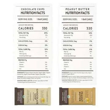 EatToHeal Variety Pack Real Food Bar - Organic Vegan Healthy Gluten Free Protein Bars - Low Sugar Meal Replacement Bar, Non GMO, Never Baked, Plant Based - Crafted to Enjoy, Not Sit on Shelves