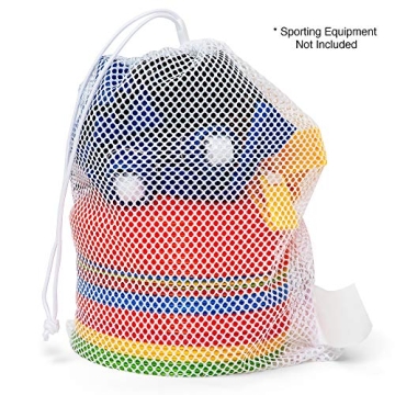Champion Sports Premium Nylon Mesh Bag for All Ages