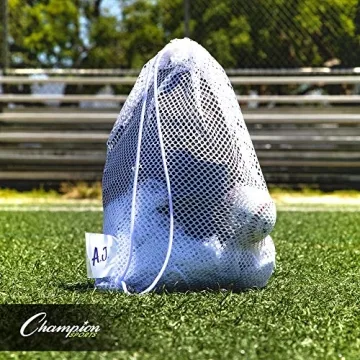 Champion Sports Premium Nylon Mesh Bag for All Ages