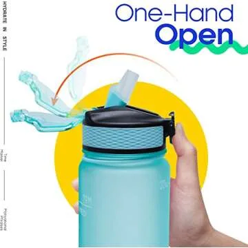 Giotto Enthusiasts Mint Green Leakproof Water Bottle