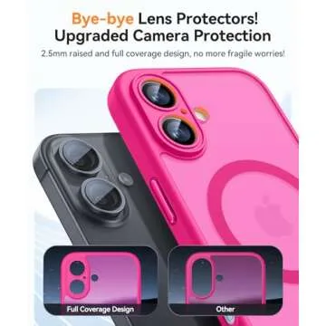 CANSHN Magnetic Phone Case for iPhone 16 Plus