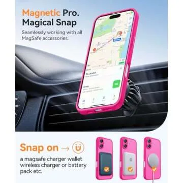 CANSHN Magnetic Phone Case for iPhone 16 Plus