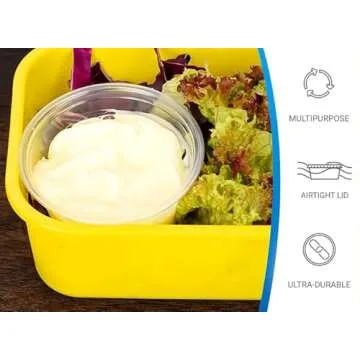 EDI [5.5 OZ, 50 Sets Clear Disposable Plastic Portion Cups with Leakproof Lids | Jello Shot Cups | C...