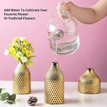 Elegant Ceramic Vase Set - Perfect for Home Decor Solutions