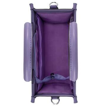 Milan Chiva Quilted Tote Bag for Women Top Handle Handbags with Coin Pouch MC-280PP