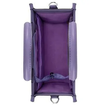 Milan Chiva Quilted Tote Bag for Women Top Handle Handbags with Coin Pouch MC-280PP