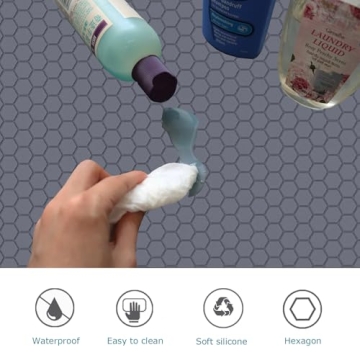 Jacooxi Waterproof Under Sink Mat for Kitchen and Bathroom