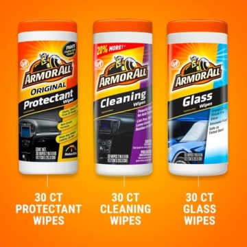 Armor All Wipes Bundle for Car Interior & Exterior