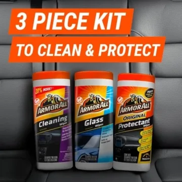 Armor All Wipes Bundle for Car Interior & Exterior