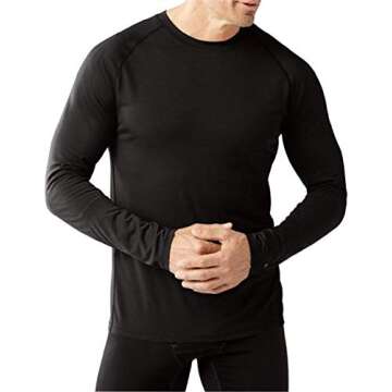 PARADOX Men's Base Layer Long Sleeve Crew Neck - Perfect for Winter Activities!